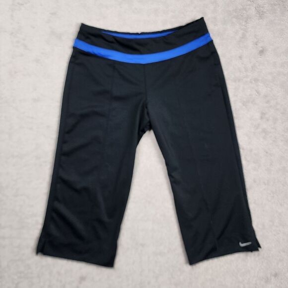 Nike Dri-Fit Crop Workout Shorts Size Small - Picture 2 of 9
